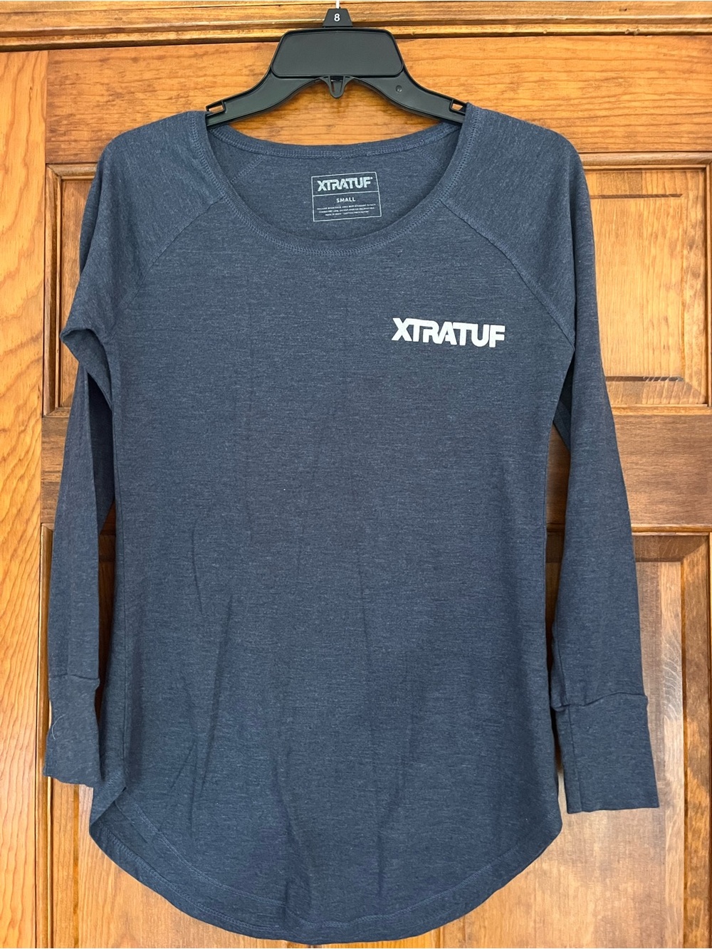XTRATUF Women's Navy Long-Sleeve Crew Tee